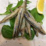 天然きびなごの唐揚げ