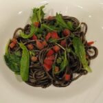イカ墨のパスタ