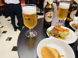 ビッラ・モレッティ　リローンチ記念会